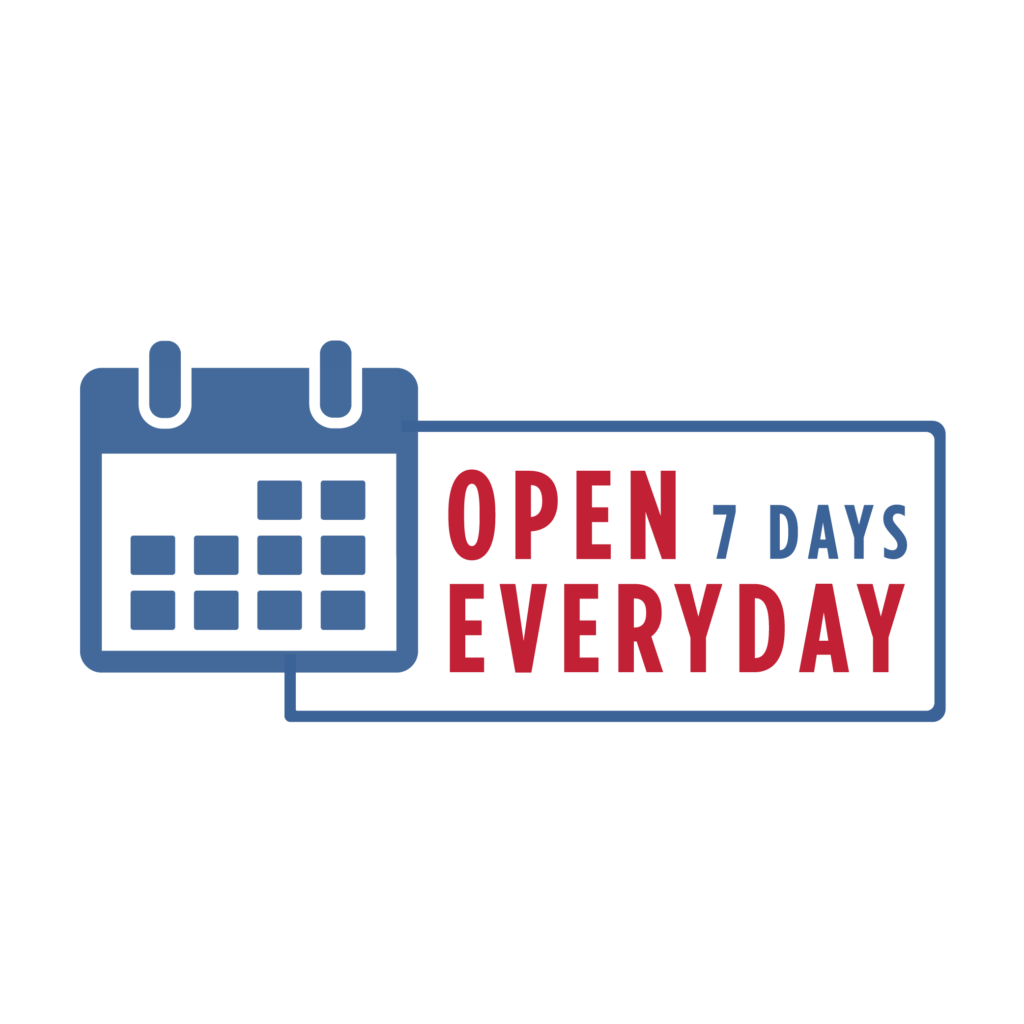 open 7 days per week