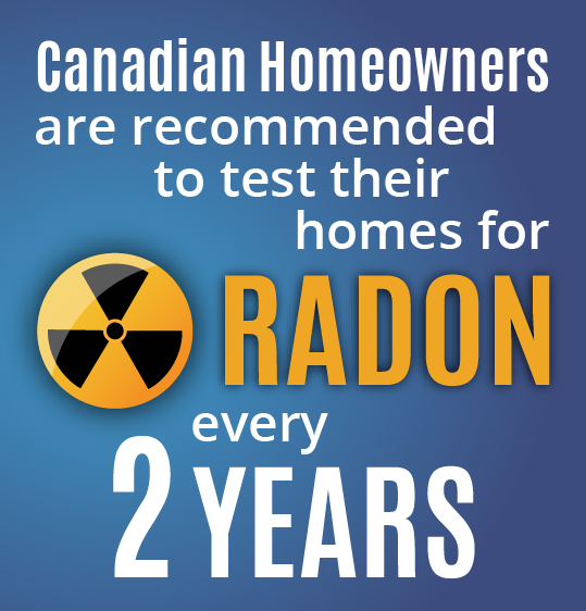 radon test every two years